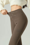 Legging fourre polaire femme