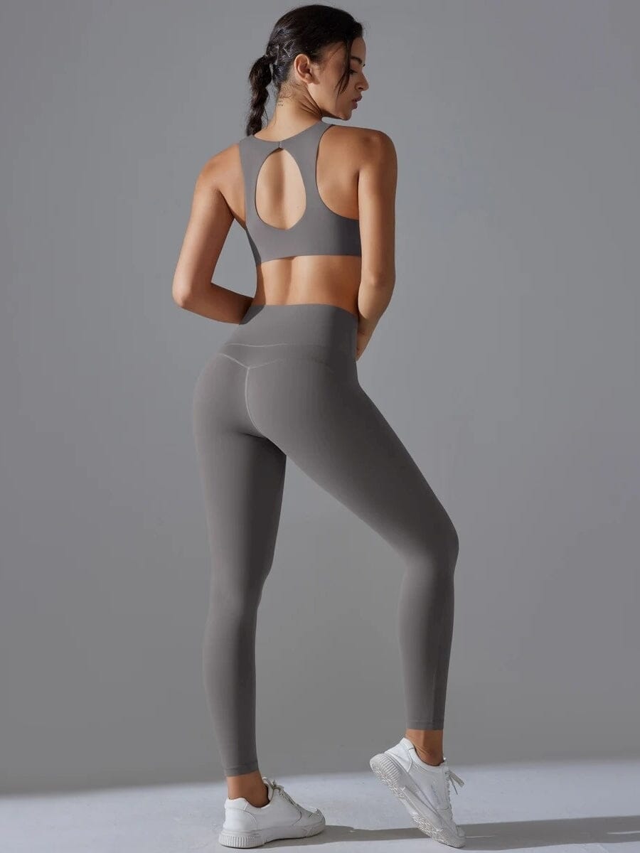 Ensemble Sport Épure Active - Legging et Soutien-Gorge Sport-Éline