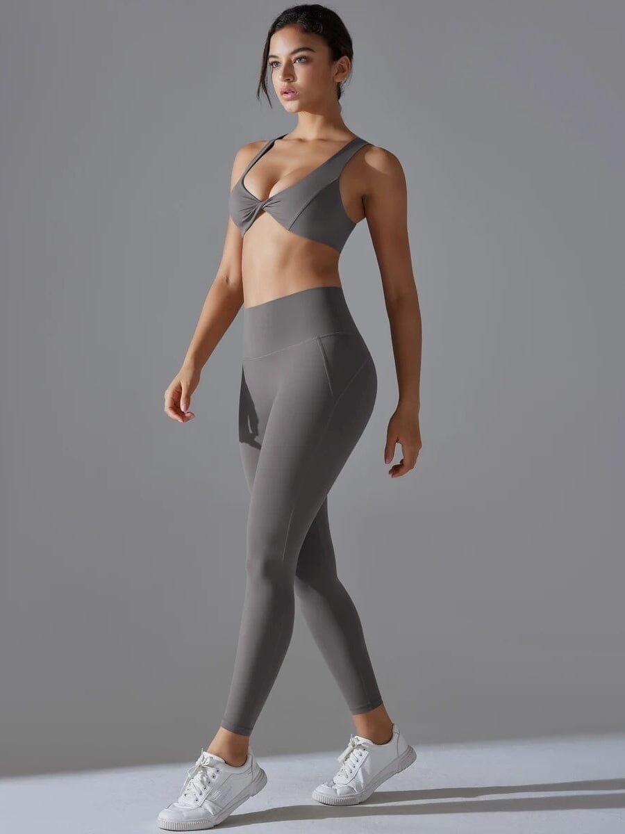 Ensemble Sport Épure Active - Legging et Soutien-Gorge Sport-Éline