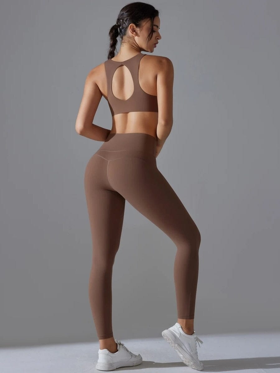 Ensemble Sport Épure Active - Legging et Soutien-Gorge Sport-Éline