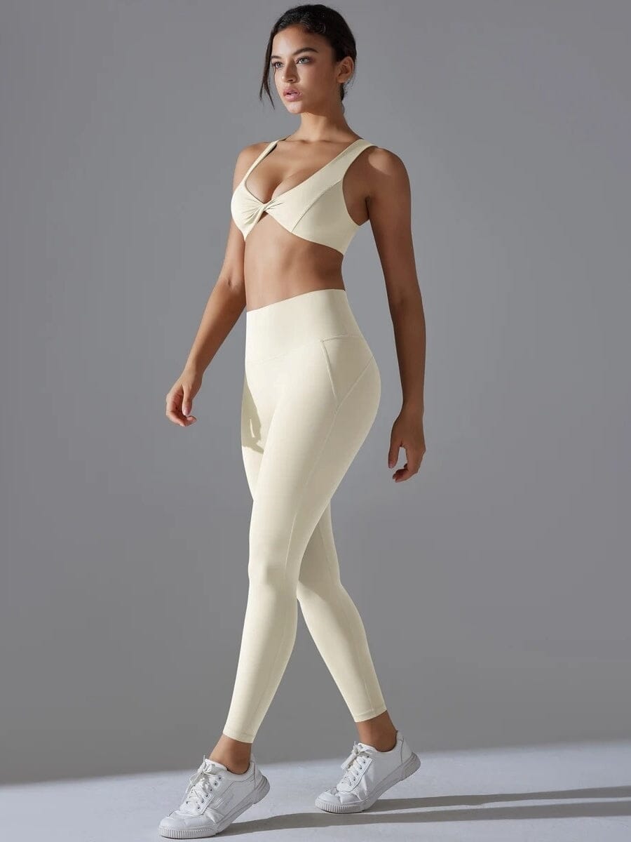 Ensemble Sport Épure Active - Legging et Soutien-Gorge Sport-Éline