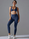 Ensemble Sport Épure Active - Legging et Soutien-Gorge Sport-Éline S (36) / Marine
