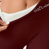 Legging chaud Bordeaux / S