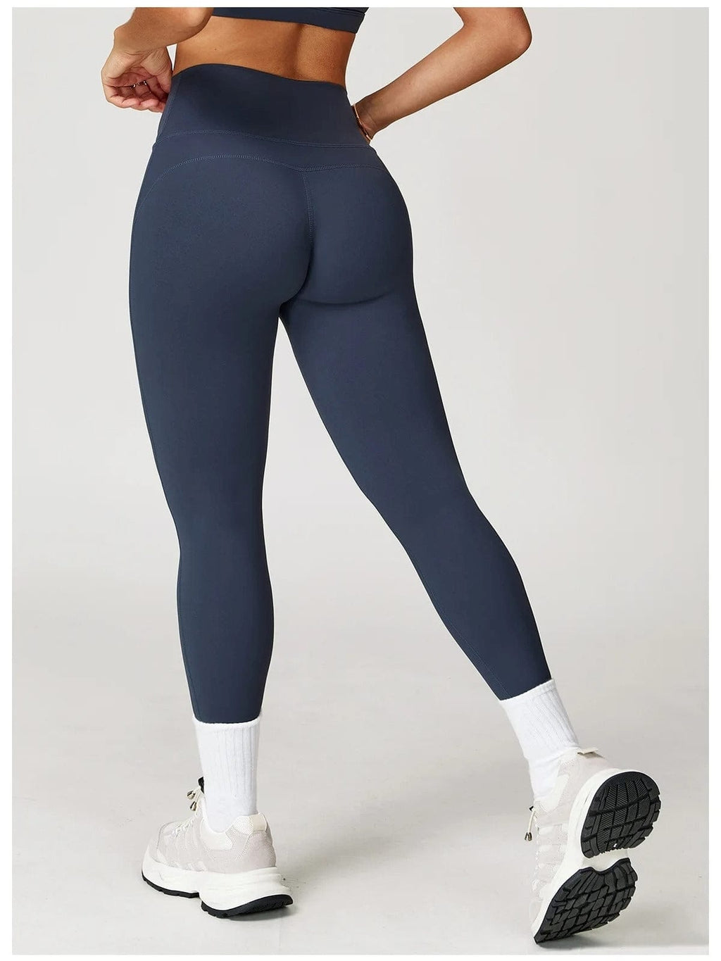 Legging CrossFit Femme Taille Haute S (36) / Bleu royal