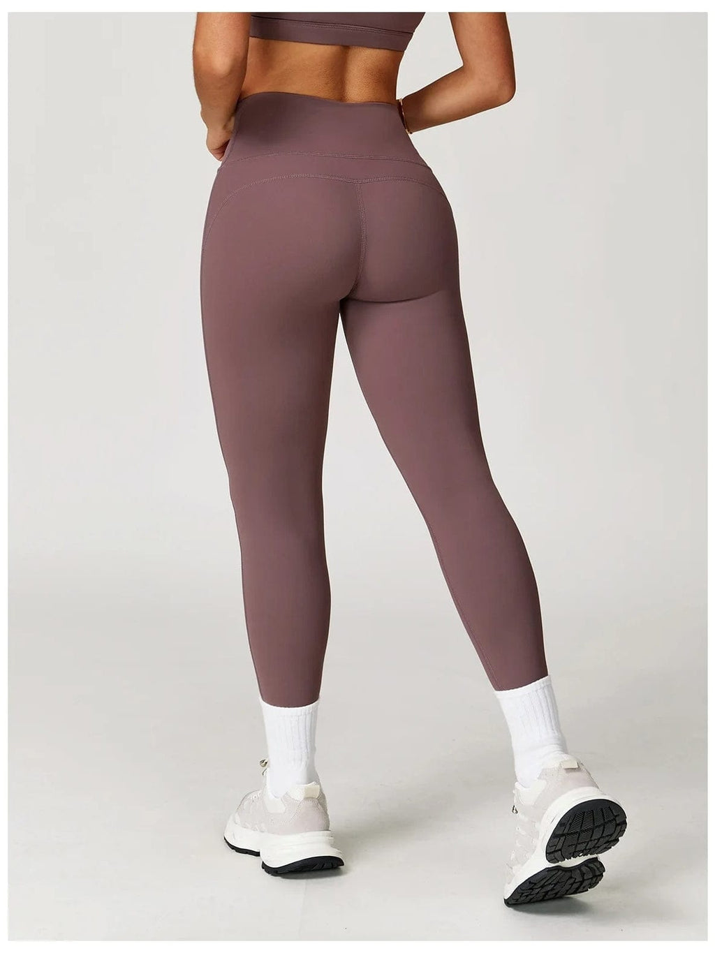 Legging CrossFit Femme Taille Haute S (36) / Violet