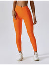 Legging CrossFit, Fitness, Push Up S / Orange