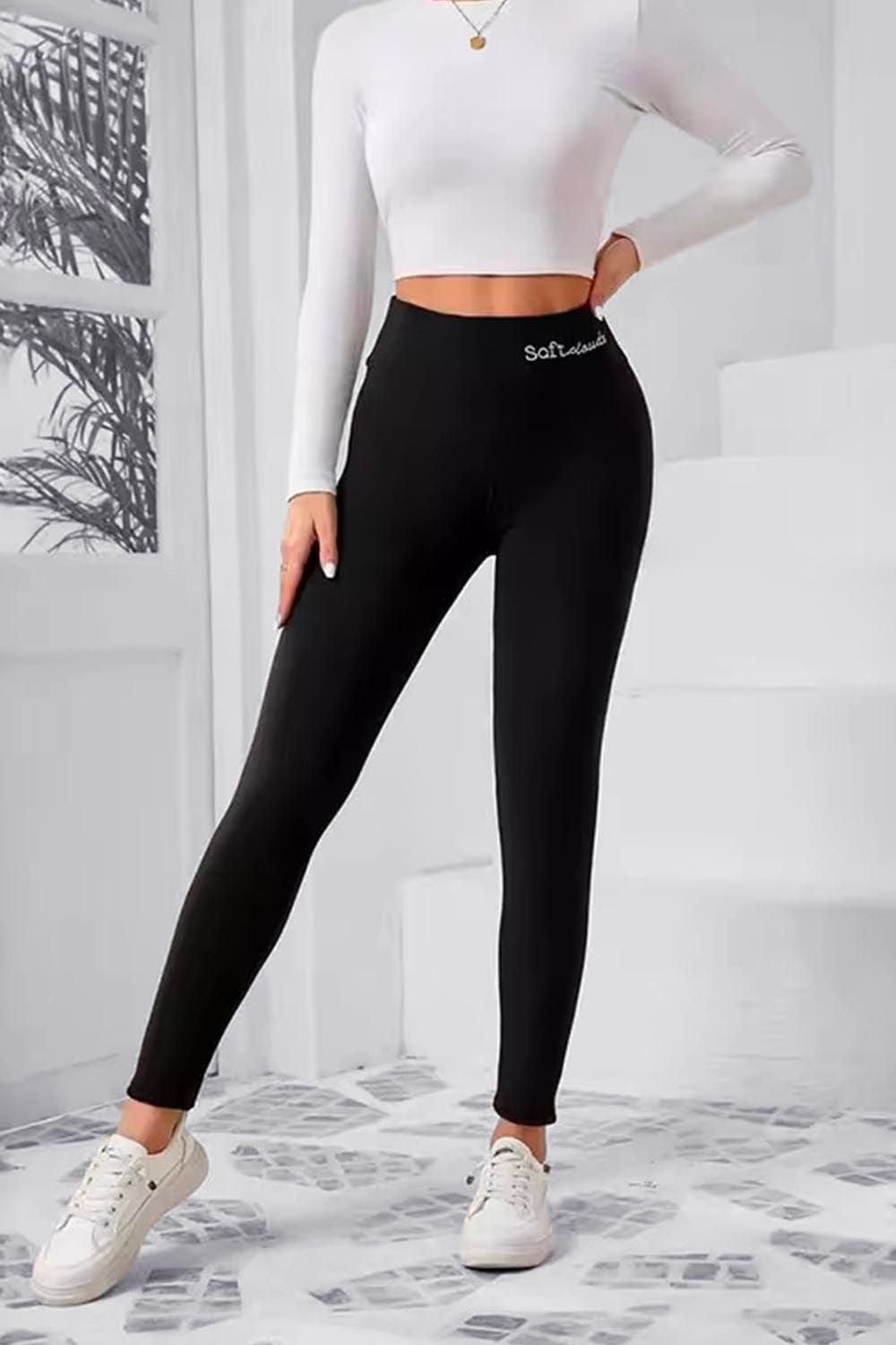 Legging doublé polaire