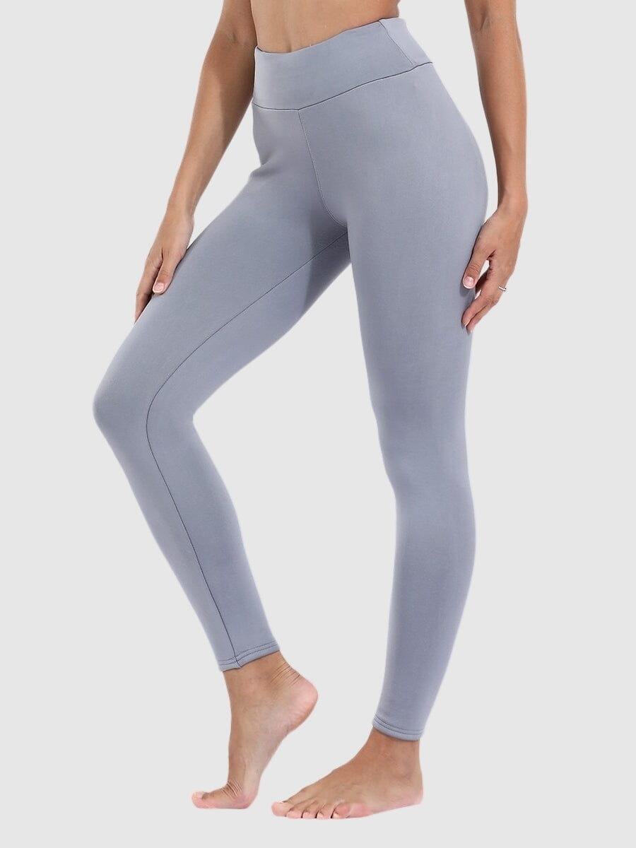 Legging Doublé Polaire S / Gris clair