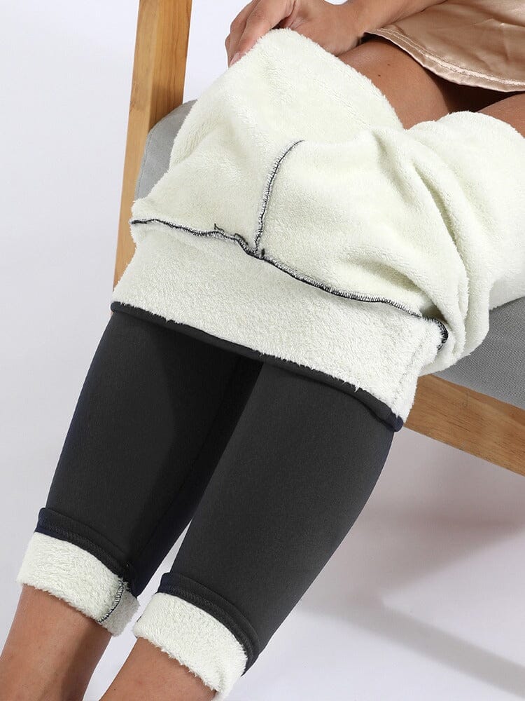 Legging Doublé Polaire S / Gris foncé
