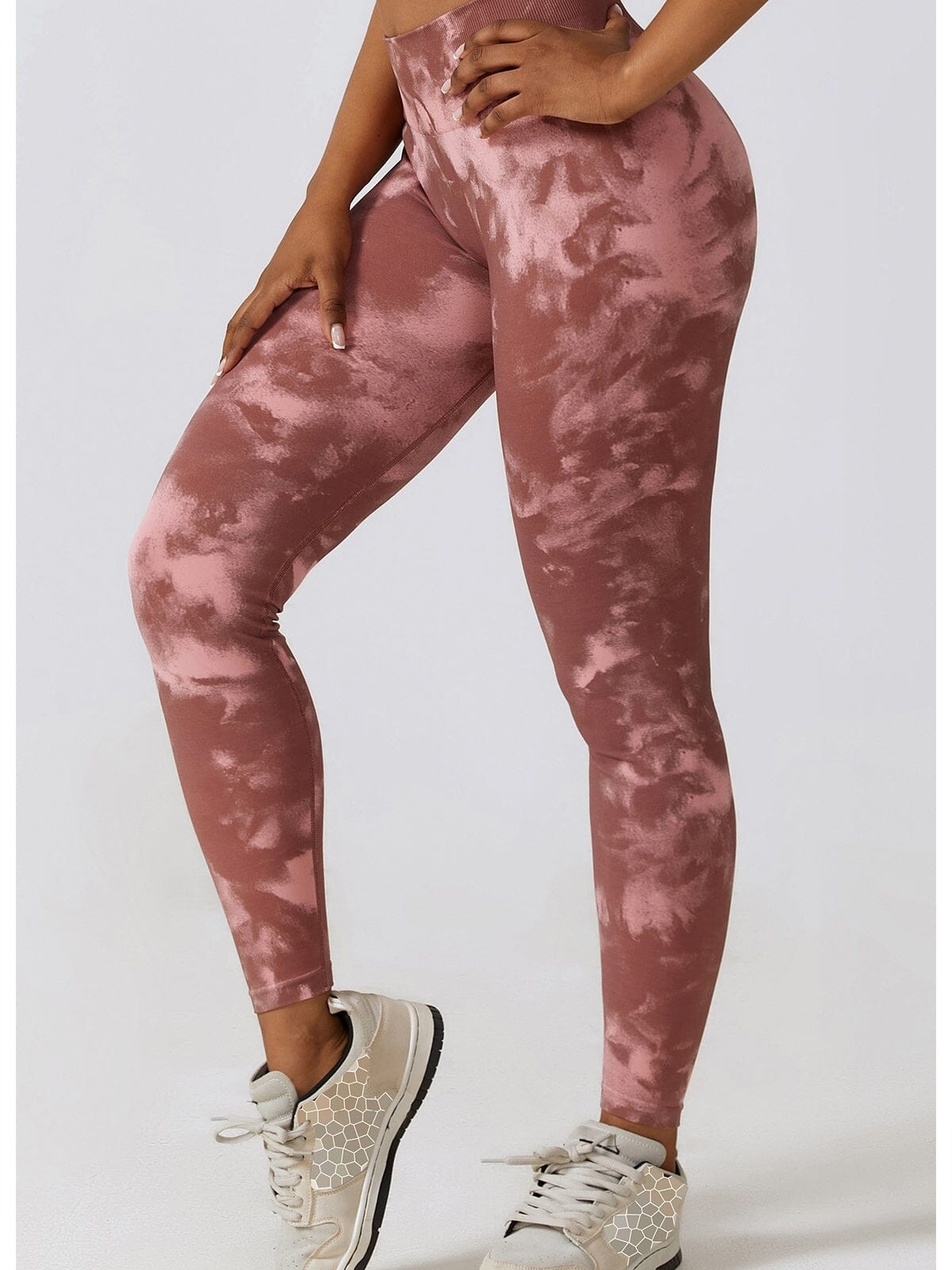 Legging Fitness Moulant Taille Haute Push Up-Maëlys