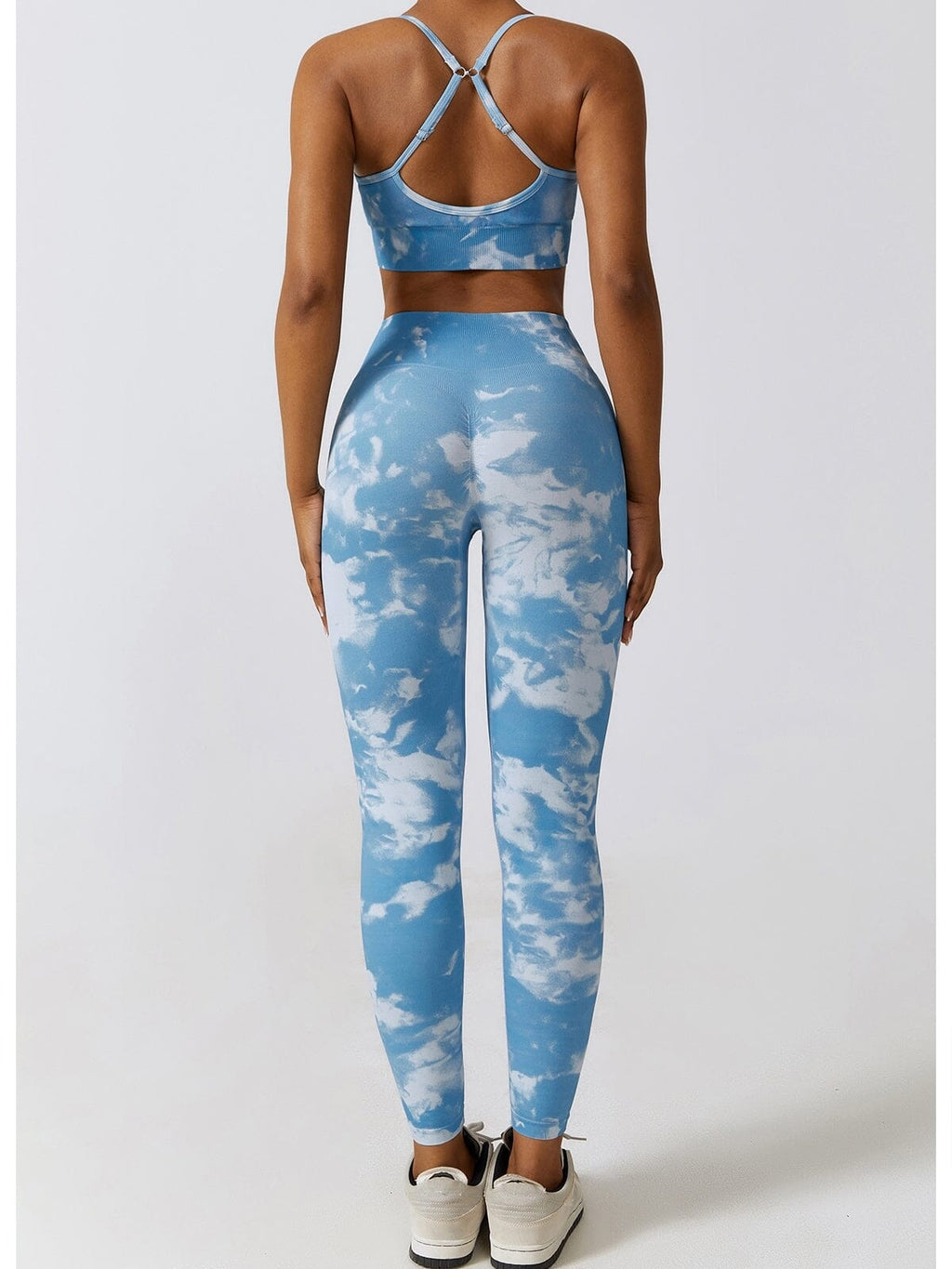 Legging Fitness Moulant Taille Haute Push Up-Maëlys