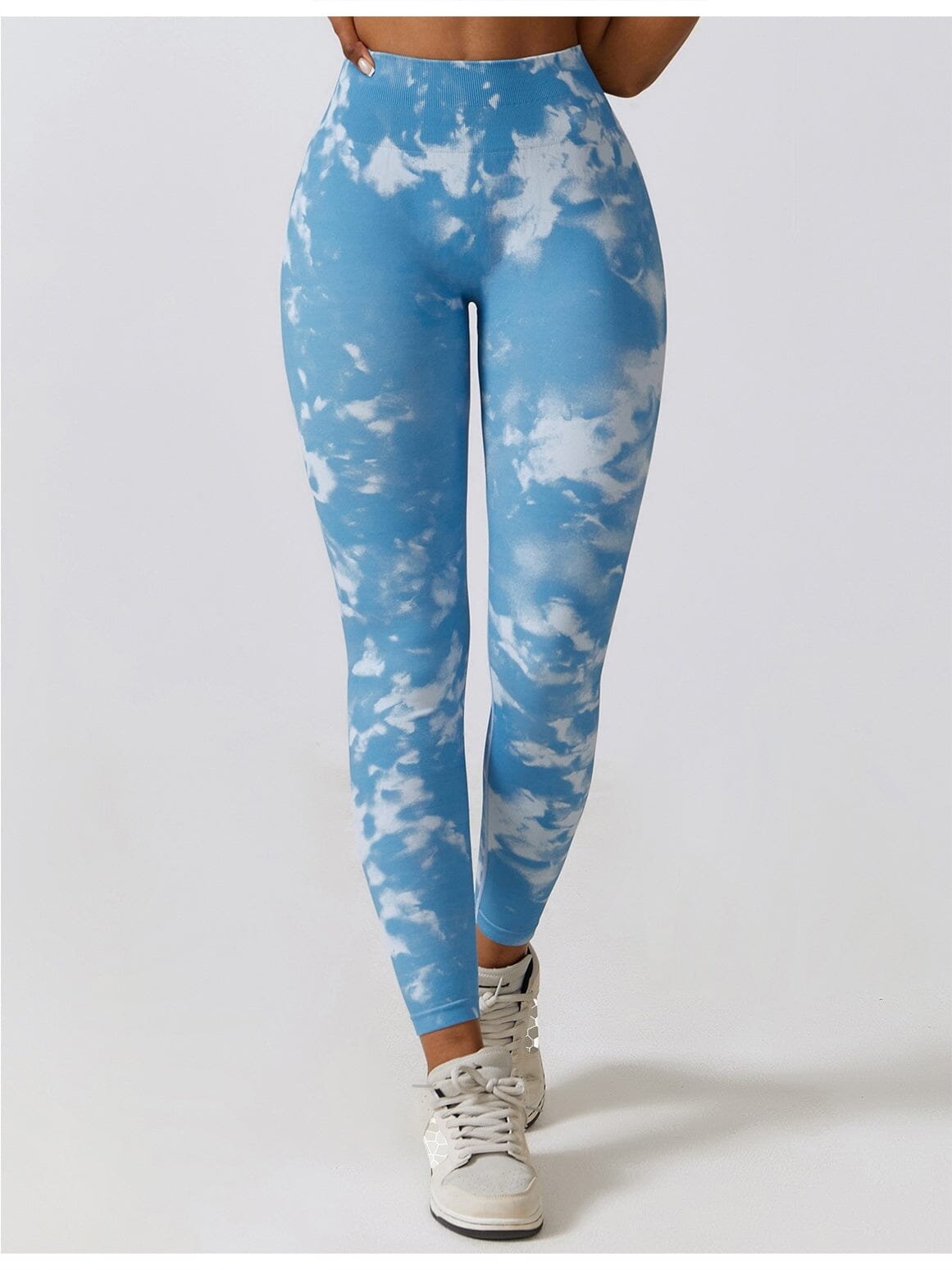 Legging Fitness Moulant Taille Haute Push Up-Maëlys