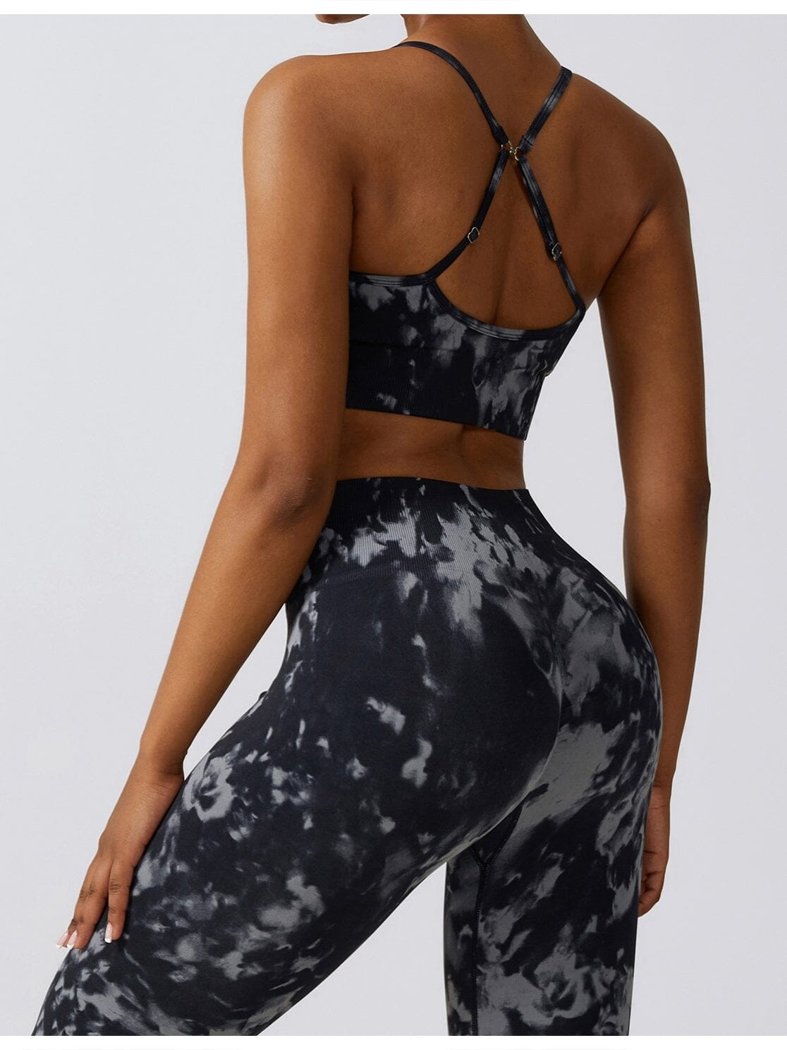 Legging Fitness Moulant Taille Haute Push Up-Maëlys