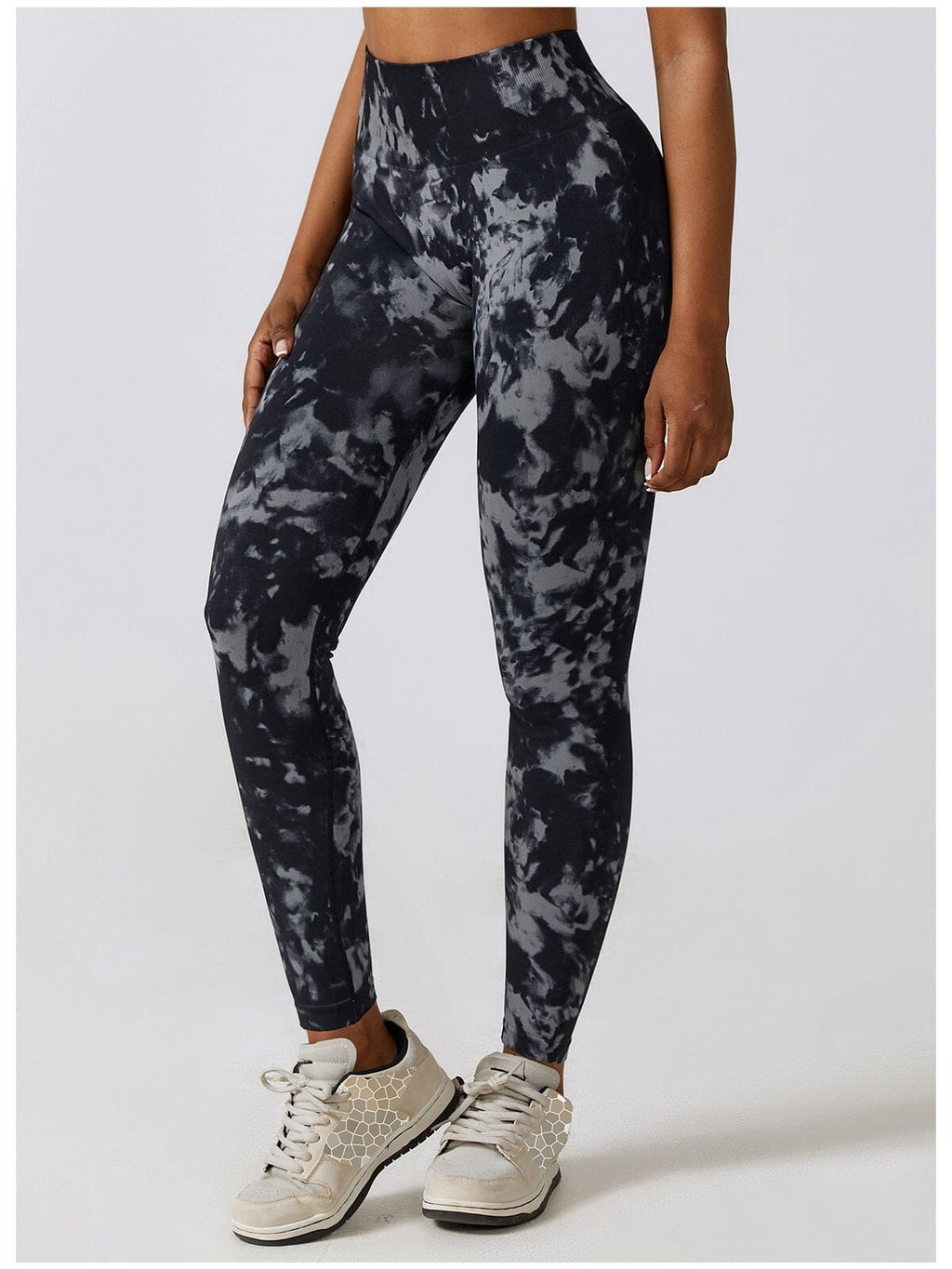 Legging Fitness Moulant Taille Haute Push Up-Maëlys