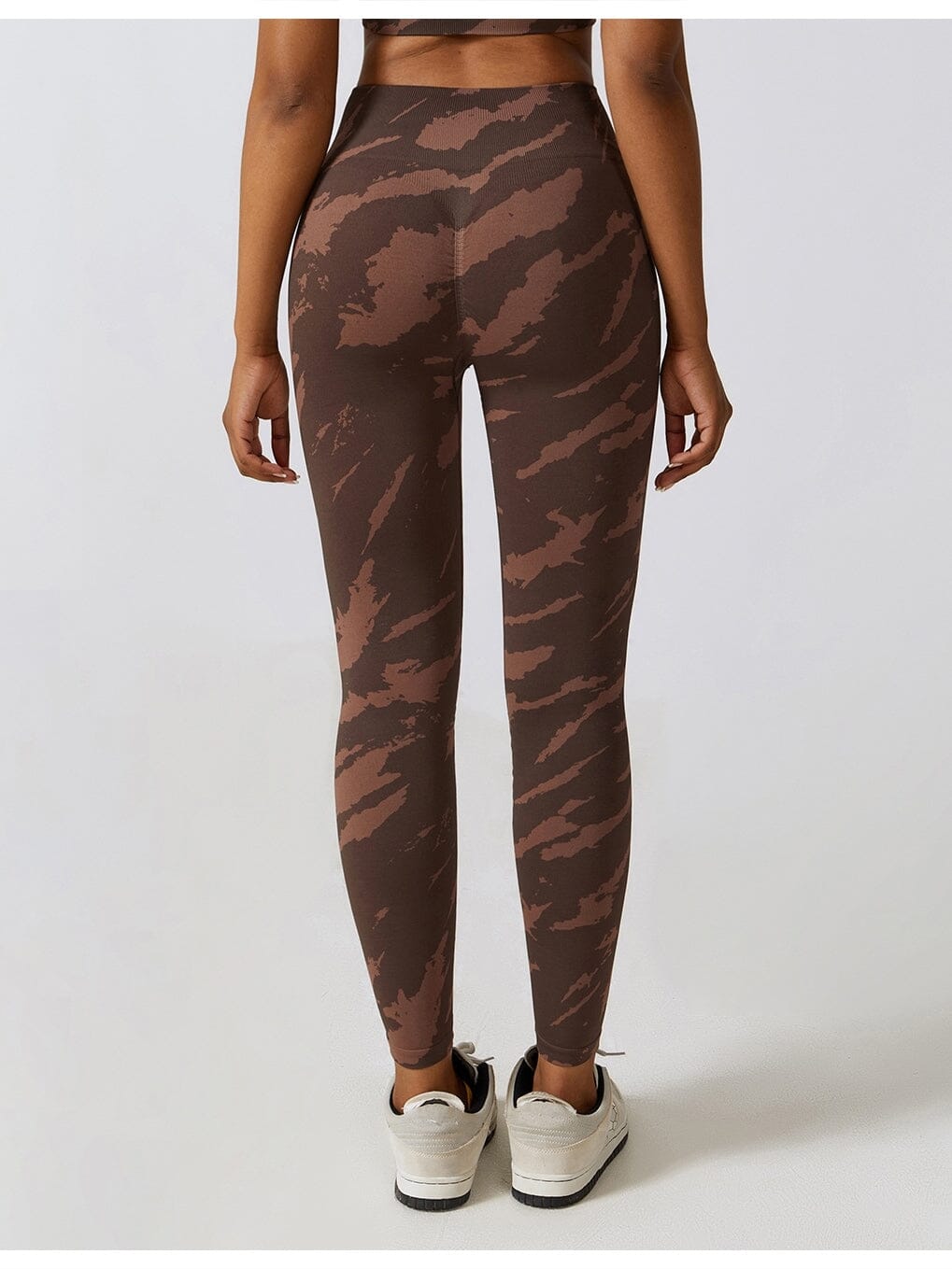 Legging Fitness Moulant Taille Haute Push Up-Maëlys