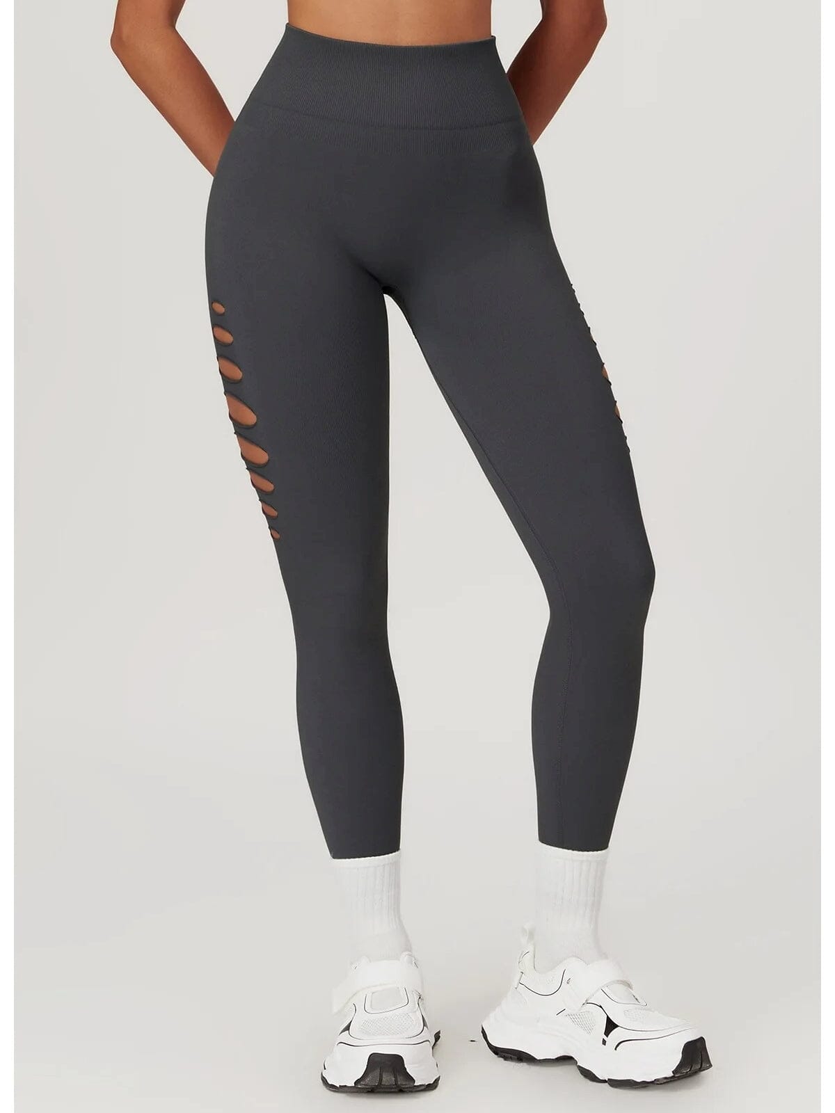Legging Fitness Push Up Premium Ajouré Sans Couture-Élina