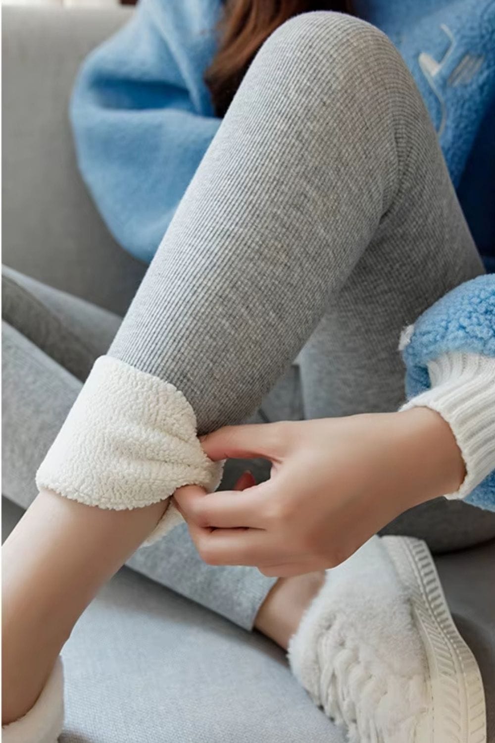 Legging fourré polaire