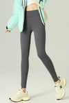 Legging fourre polaire femme Gris / S