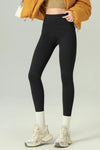 Legging fourre polaire femme Noir / S