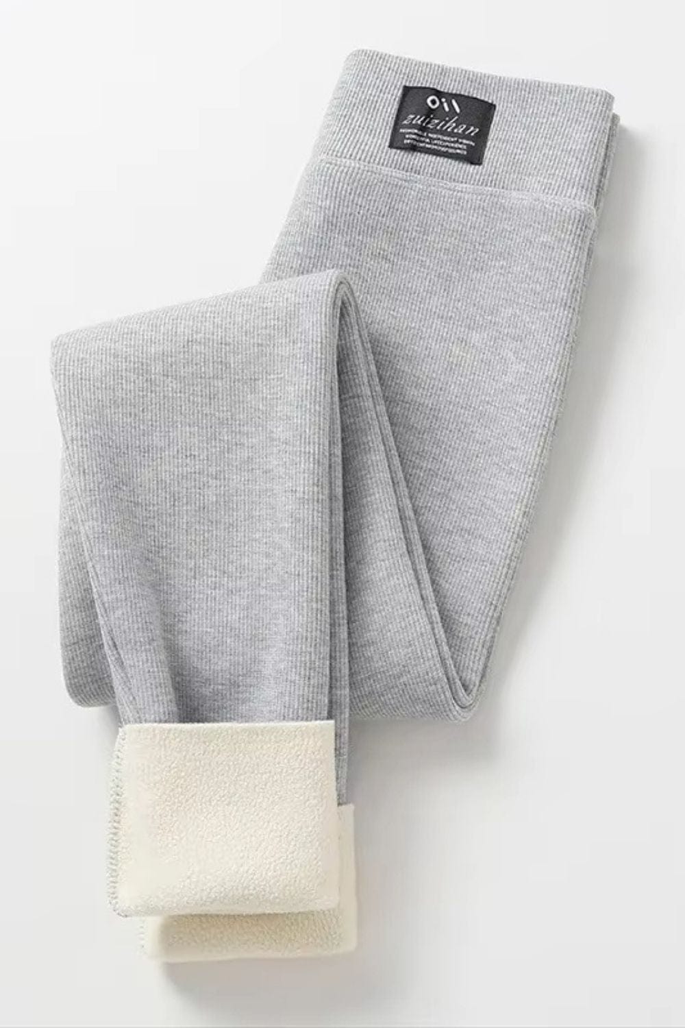 Legging fourré polaire Gris / M