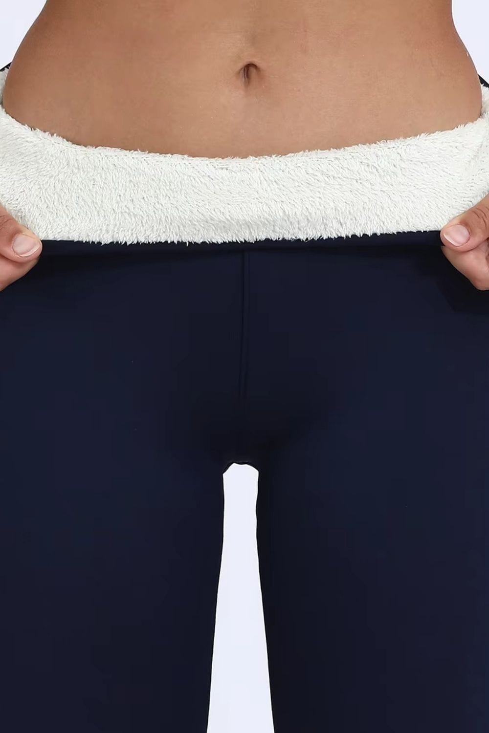 Legging intérieur polaire Bleu Marine / S