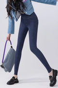 Legging jean polaire Bleu / M