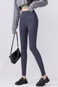 Legging jean polaire Gris / M