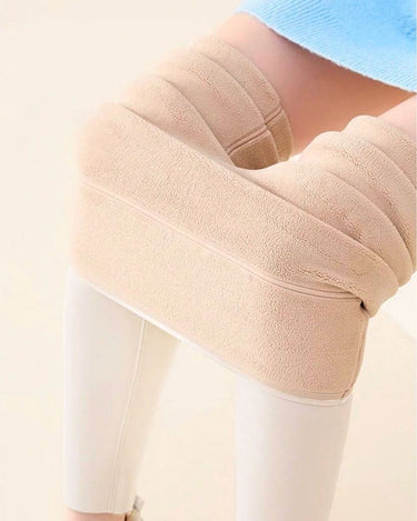 Legging polaire blanc Blanc / S