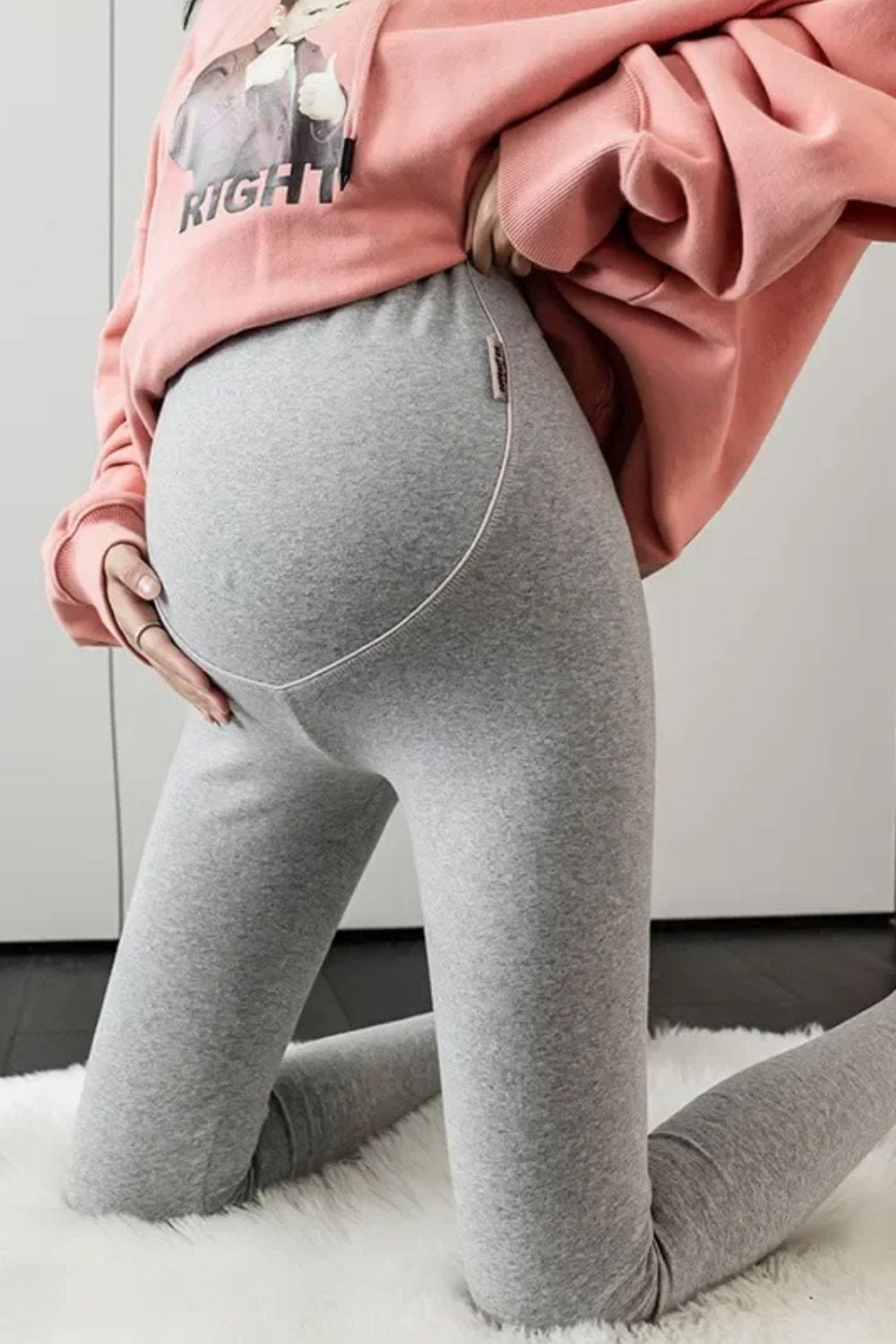 Legging polaire femme enceinte