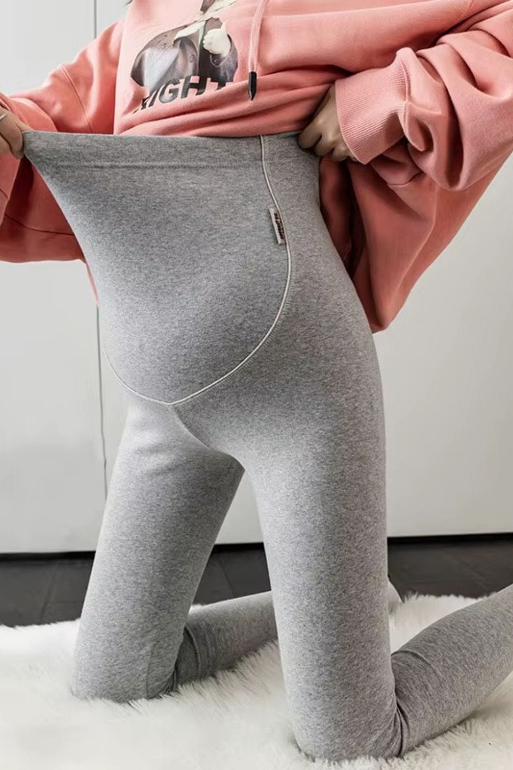 Legging polaire femme enceinte