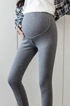 Legging polaire femme enceinte Gris Foncé / M