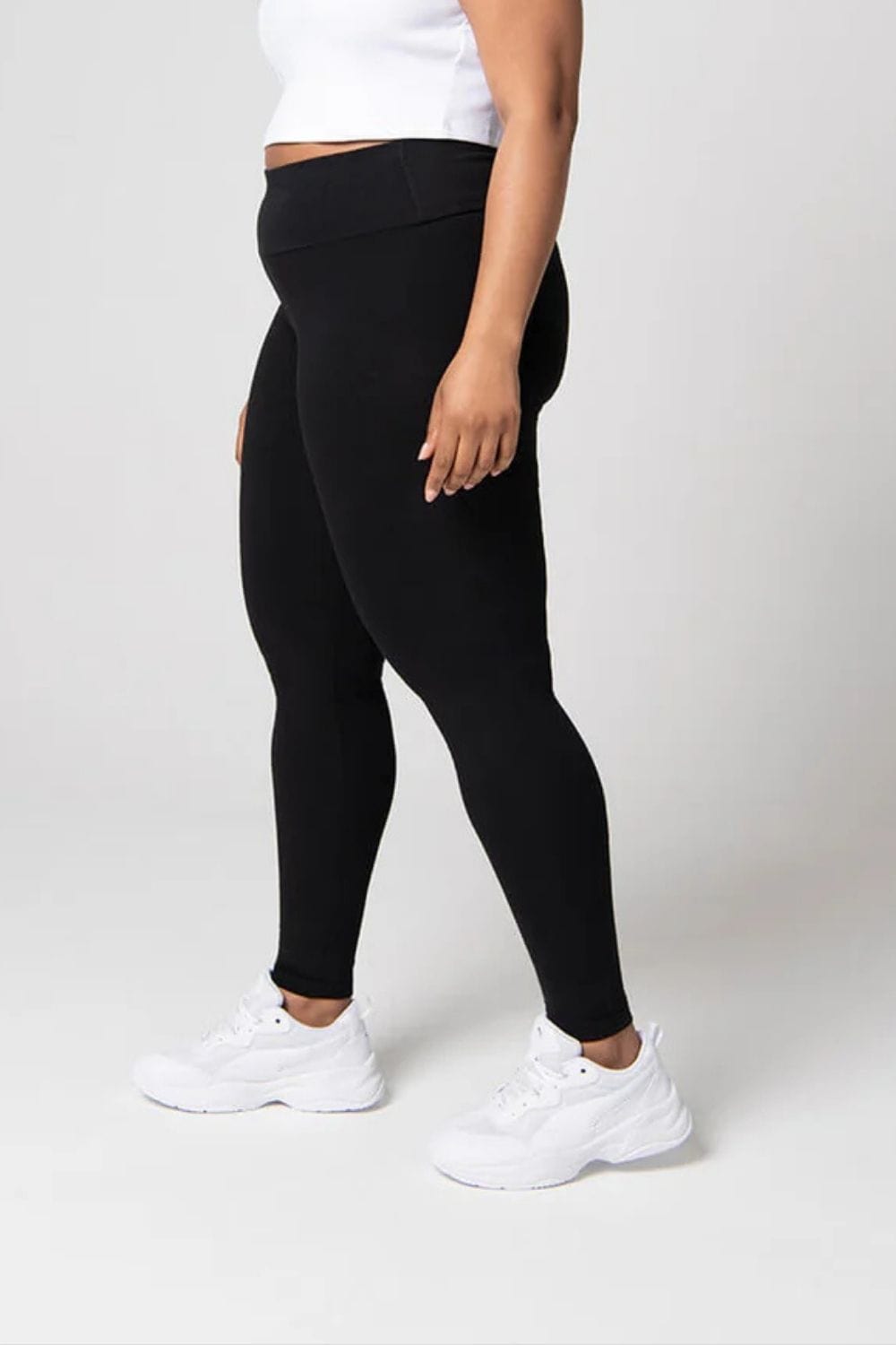 Legging polaire femme grande taille
