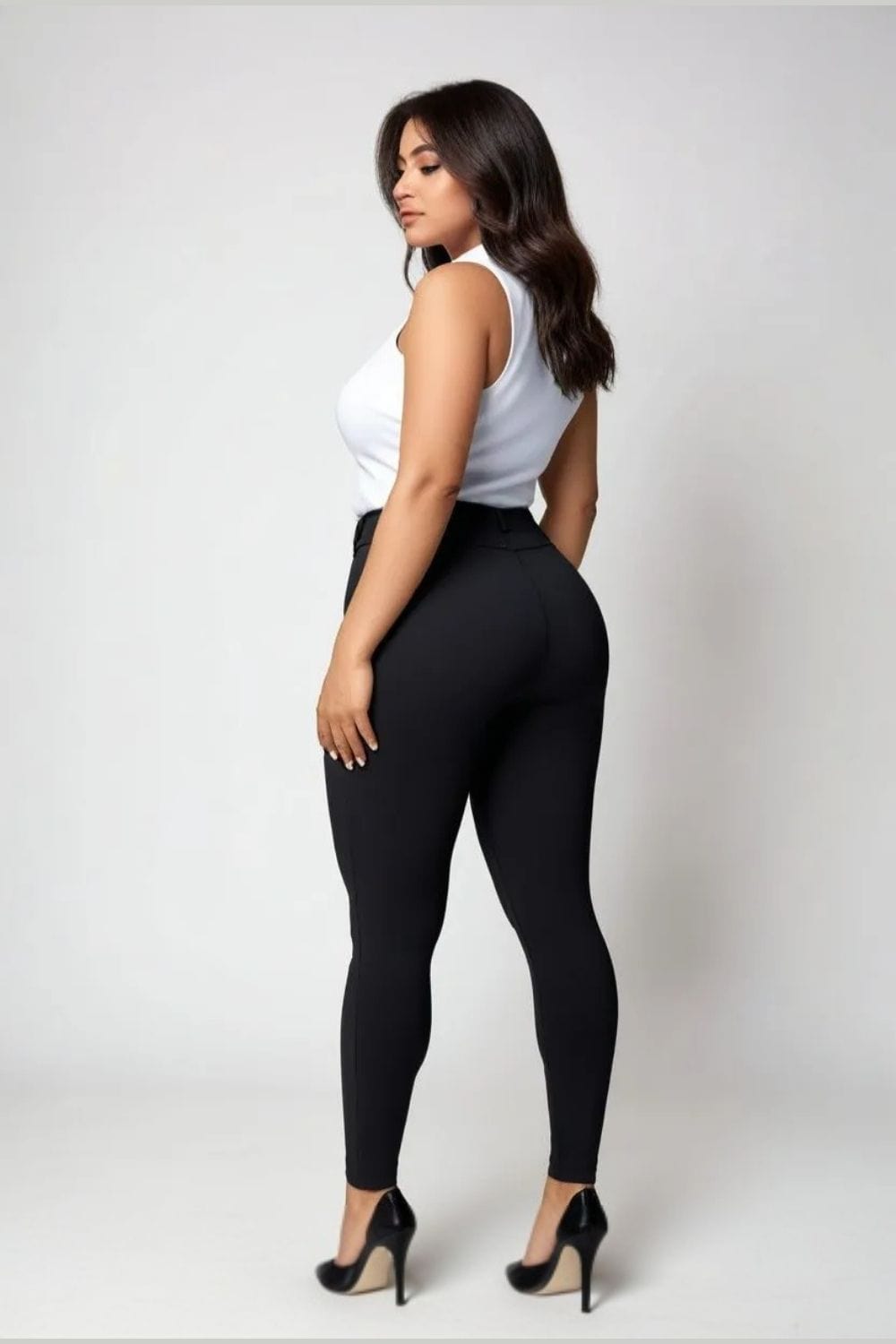 Legging polaire femme grande taille