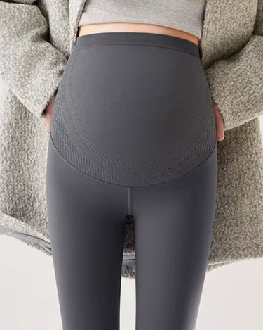 Legging polaire maternité