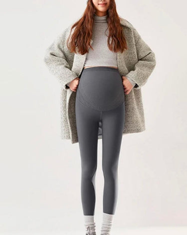 Legging polaire maternité Gris foncé / M