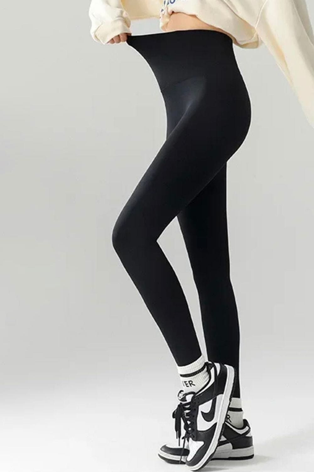 Legging polaire noir