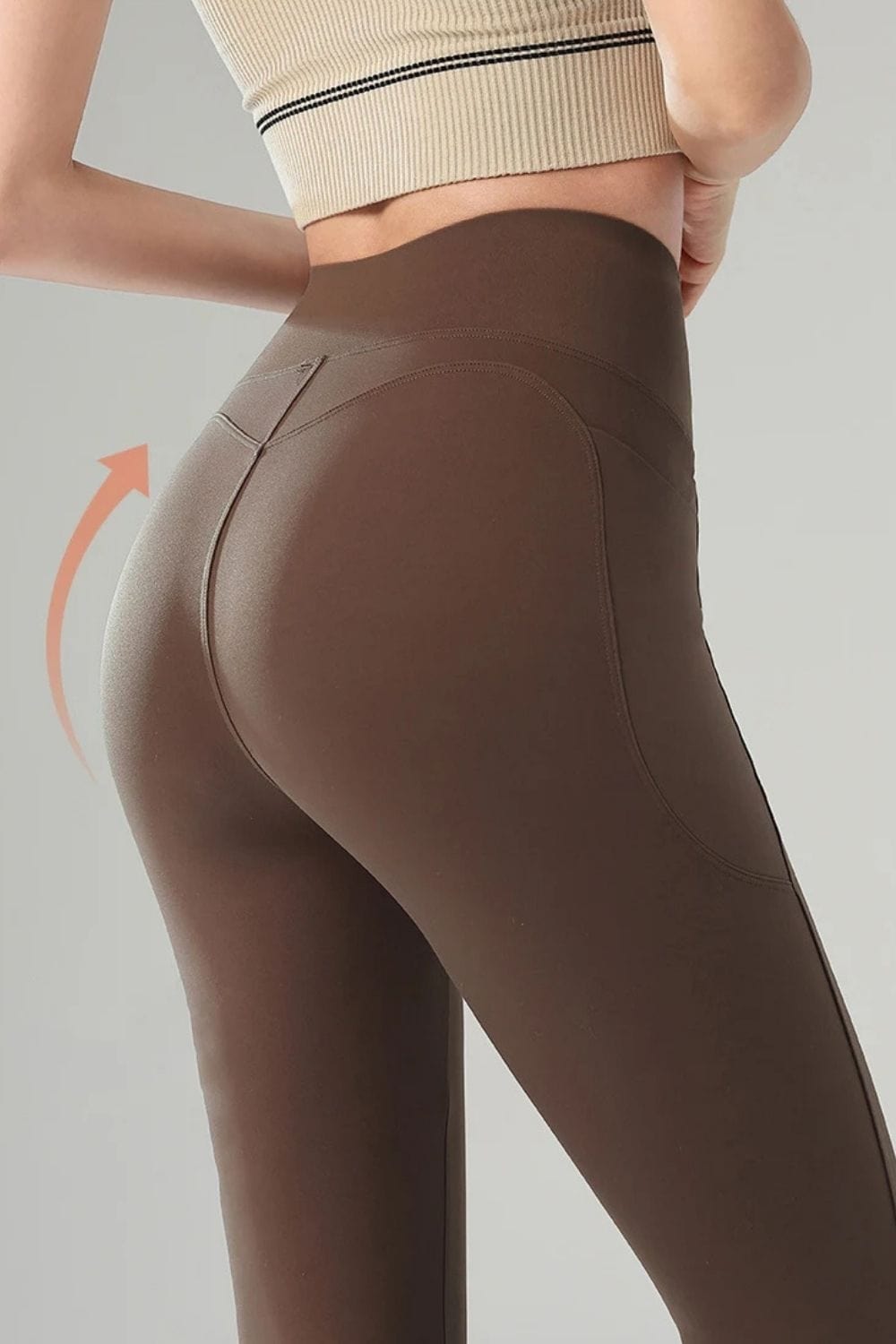 Legging polaire taille haute