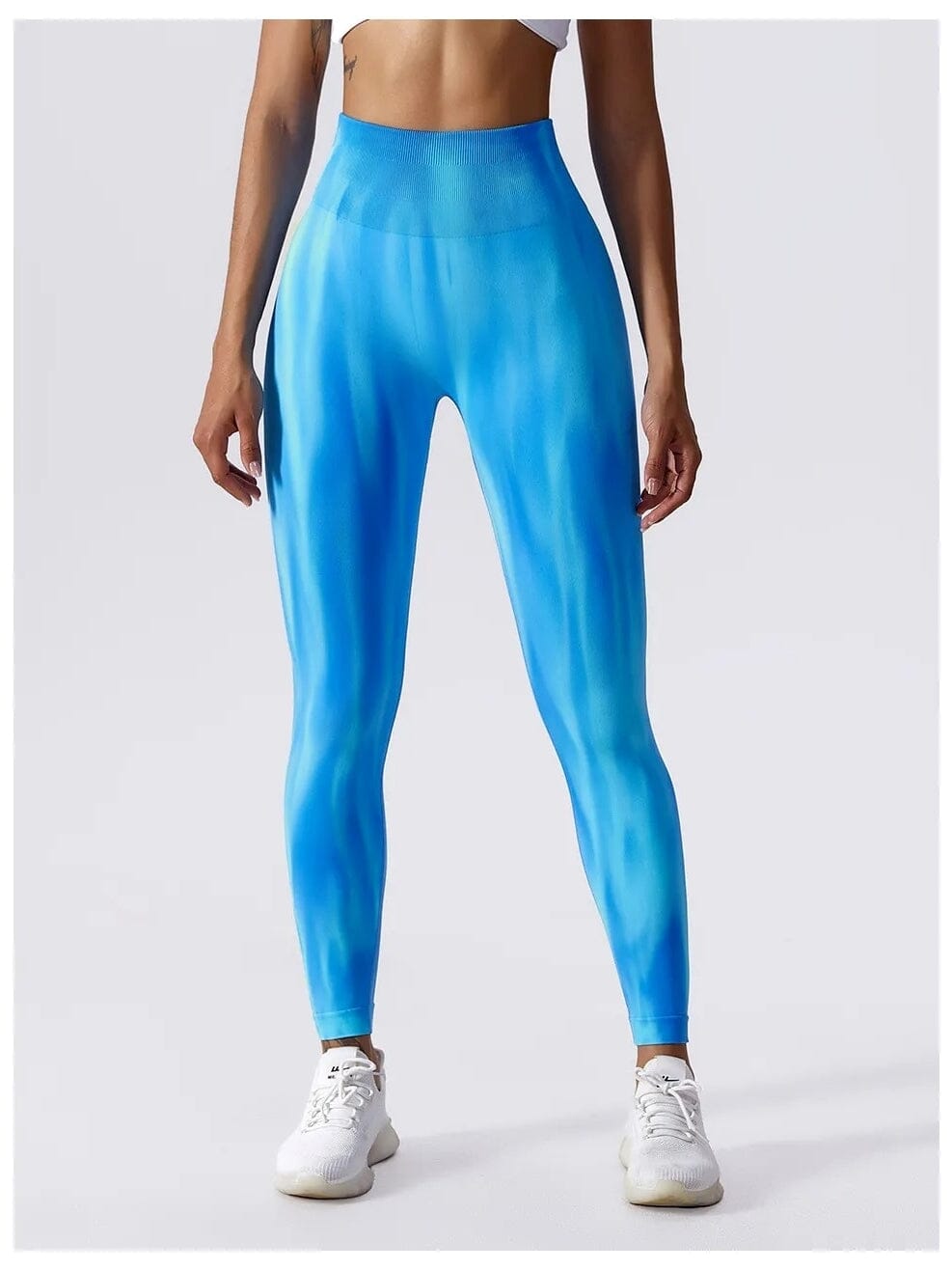 Legging Sport Coloré-Eléa S / Bleu ciel