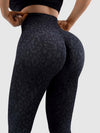 Legging Sport Léopard Push Up Sans Couture-Louve
