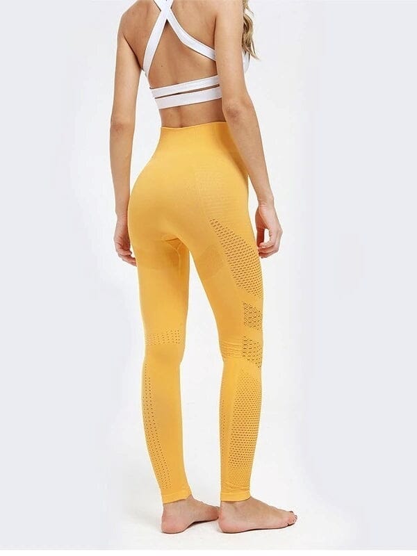 Legging Sport Maille Sans Couture-Soléna