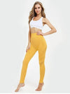 Legging Sport Maille Sans Couture-Soléna S / Jaune