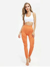 Legging Sport Maille Sans Couture-Soléna S / Orange