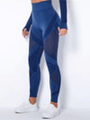 Legging Sport Respirant-Élia XS / Bleu