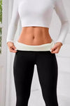 Legging thermique polaire Noir / S