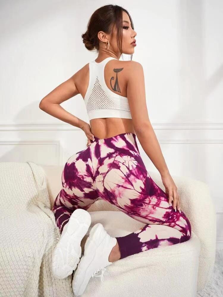 Legging Tie Dye Push Up Sport-Nayelle